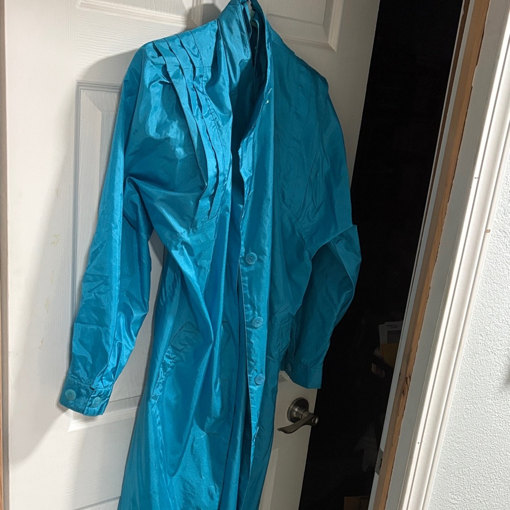 Totes Women's Teal Trench Coat